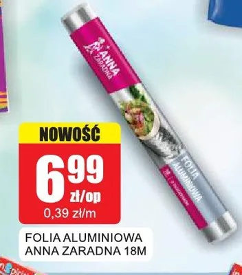 Folia aluminiowa Anna Zaradna 18 m promocja w Bingo