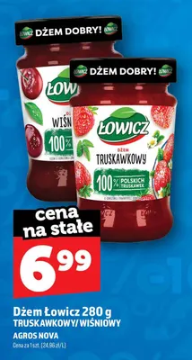 Dżem Łowicz truskawkowy promocja w TOPAZ