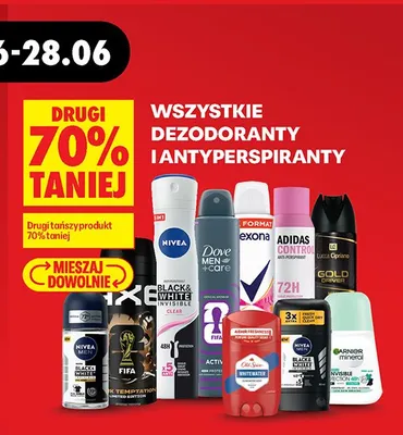 Dezodorant Adidas Control promocja w Biedronka
