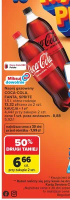 Napój gazowany Fanta promocja w Carrefour Market