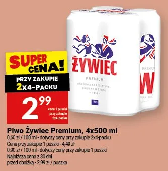 Piwo Żywiec Premium promocja w Twój Market