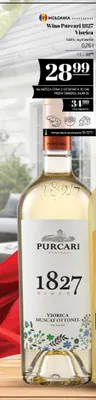 Wino białe Purcari 1827 Viorica wytrawne promocja w POLOmarket