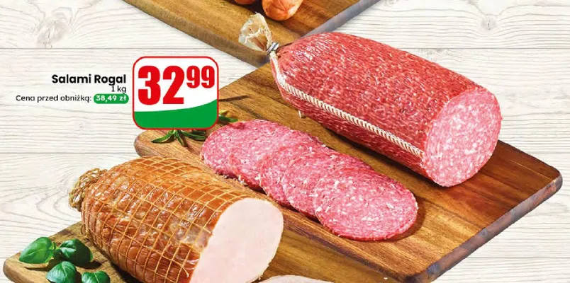 Salami Rogal Agro Rydzyna promocja w Dino