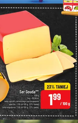 Ser gouda promocja w POLOmarket