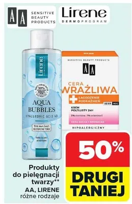 Produkty do pielęgnacji twarzy promocja w Carrefour Market