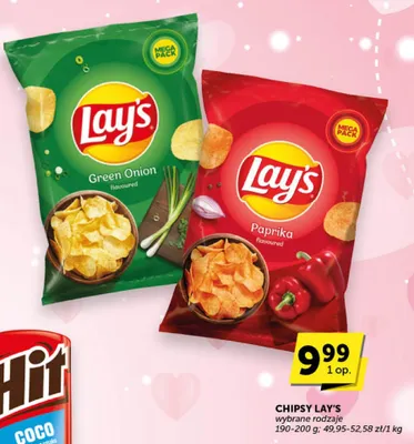Chipsy LAY'S wybrane rodzaje promocja w Euro Sklep