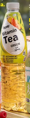 Herbata mrożona Freeway Vitamin Tea zielona cytrusowa promocja w Lidl