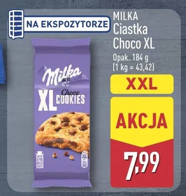 Ciastka Choco XL promocja w Aldi