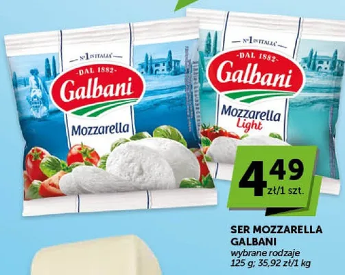 Ser Mozzarella Galbani promocja w Euro Sklep