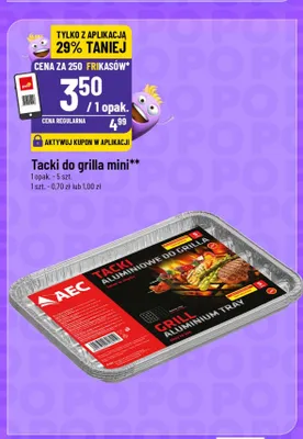 Tacki do grilla mini AEC promocja w POLOmarket