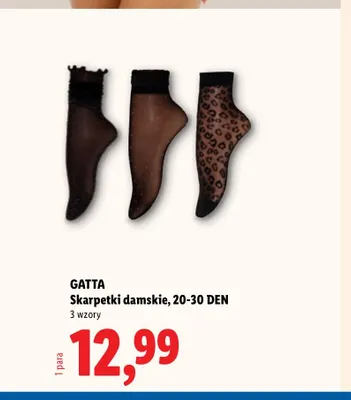 Skarpetki damskie 20-30 DEN Gatta promocja w Lidl