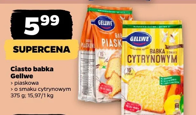 Ciasto babka piaskowa promocja w Netto