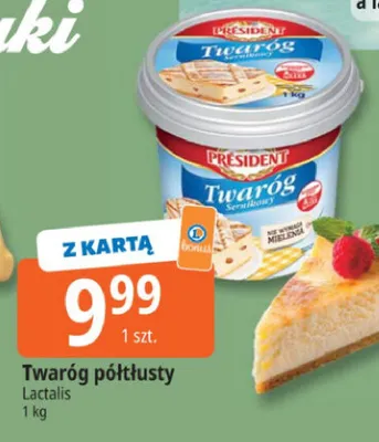 Twaróg półtłusty promocja w Leclerc