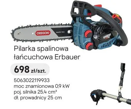 Pilarka spalinowa łańcuchowa promocja w Castorama