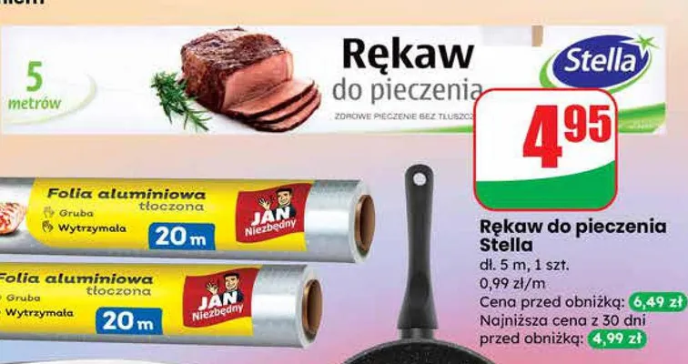 Rękaw do pieczenia promocja w Dino