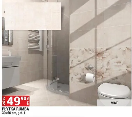 Płytka Rumba promocja w Merkury Market
