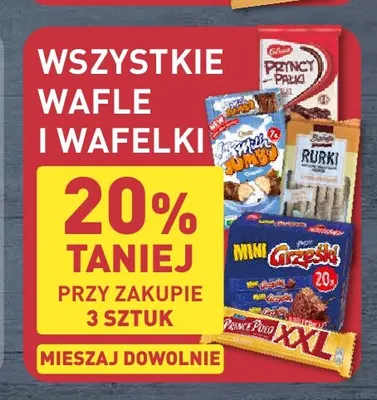 Wafle i wafelki promocja w Aldi