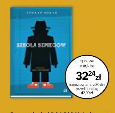 Książka Szkoła Szpiegów oprawa miękka promocja w Empik