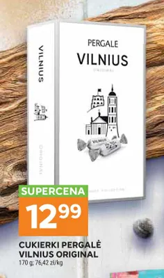 Cukierki Pergalė Vilnius Original promocja w Stokrotka