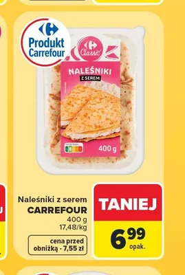 Naleśniki z serem Carrefour Classic promocja w Carrefour Market
