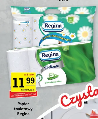 Papier toaletowy Regina Rumiankowy 8-pak promocja w Gram Market