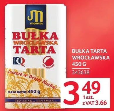 Bułka tarta wrocławska 450 g promocja w Selgros