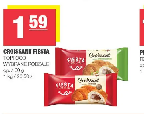 Croissant Fiesta promocja w SPAR