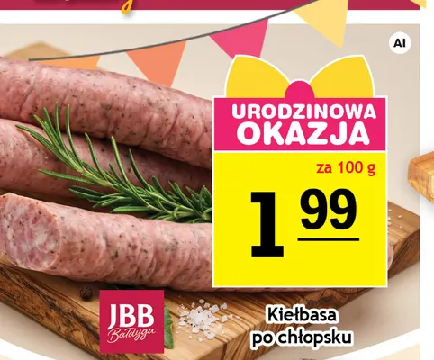 Kiełbasa po chłopsku promocja w Gram Market