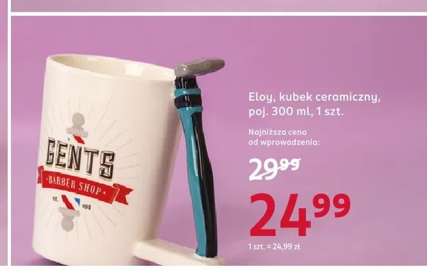 Kubek ceramiczny wielkanocny 500 ml promocja w Rossmann