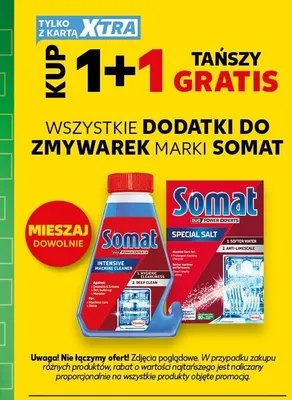 Dodatki do zmywarek Somat promocja w Kaufland