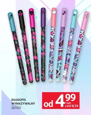 Długopis wymazywalny promocja w Selgros