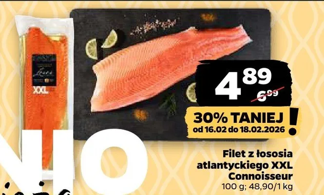Filet z łososia atlantyckiego XXL promocja w Netto
