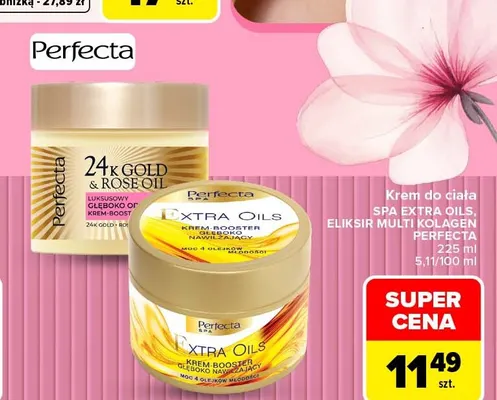 Krem do ciała Spa Extra Oils Perfecta promocja w Carrefour