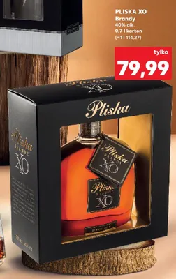 Brandy PLISKA 5 YO promocja w Kaufland