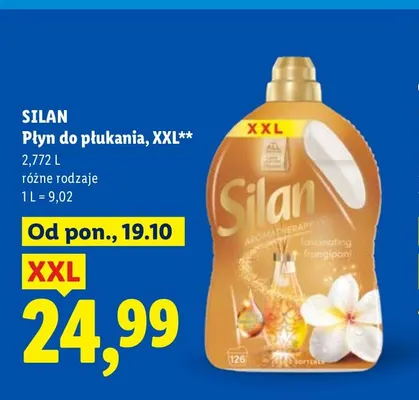 Płyn do płukania Silan XXL promocja w Lidl
