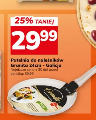 Patelnia do naleśników Granita Galicja promocja w Hitpol