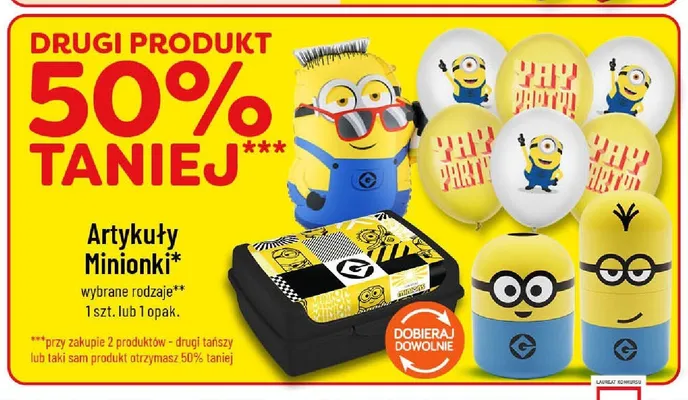 Artykuły Minionki promocja w POLOmarket
