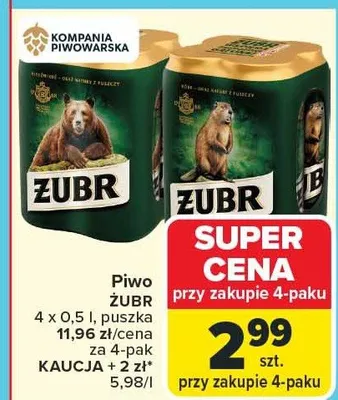 Piwo promocja w Carrefour