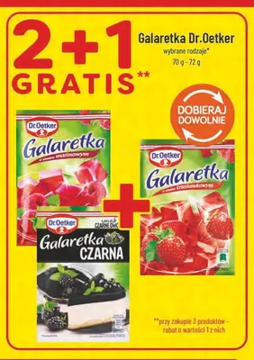 Galaretka Dr.Oetker o smaku truskawkowym promocja w POLOmarket
