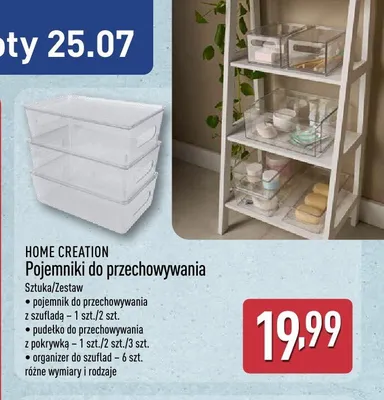 Organizer do szuflad Home Creation promocja w Aldi
