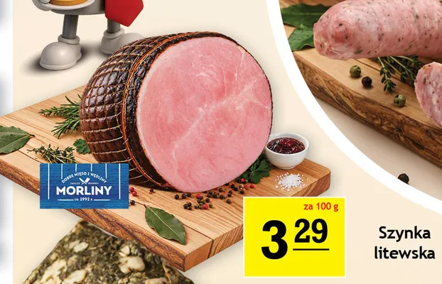Szynka litewska Morliny promocja w Gram Market