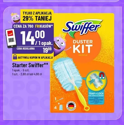 Starter Swiffer promocja w POLOmarket