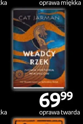 Książka Władcy rzek Cat Jarman oprawa twarda promocja w Empik