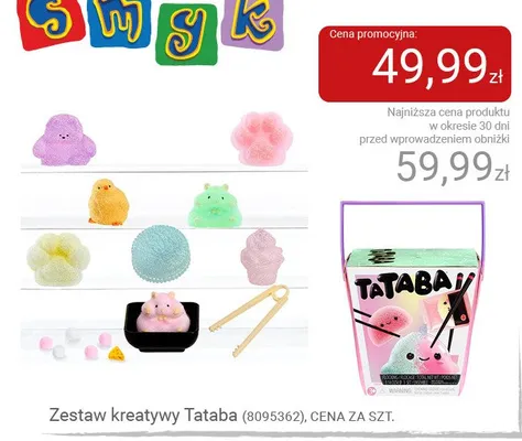 Zestaw kreatywny Tataba promocja w Smyk