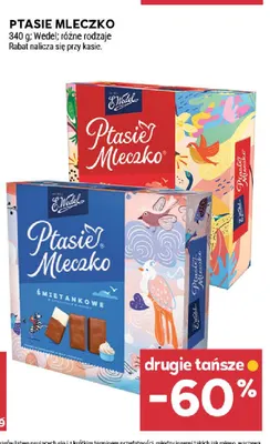 Ptasie Mleczko E.Wedel promocja w Stokrotka