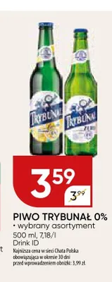 Piwo bezalkoholowe Trybunał 0% 500ml promocja w Chata Polska