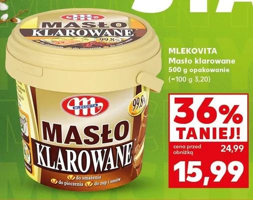 Masło klarowane promocja w Kaufland