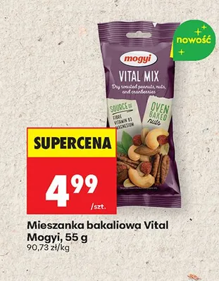 Mieszanka bakaliowa Vital Mogyi 55g promocja w Biedronka