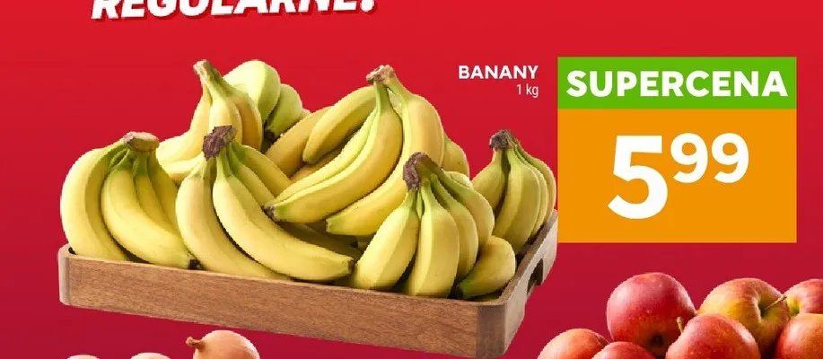 Banany promocja w Stokrotka