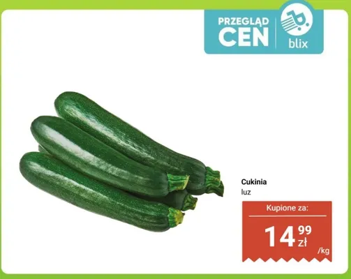 Cukinia promocja w Dino